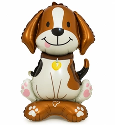 Foil balloon in the shape of a dog 61"40 cm
