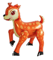 3D Deer Standing Foil Balloon (60cm)