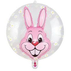 Fóliový balónek Králík (60cm*69cm)