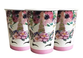 Paper cups "Unicorn" (10 pcs.)