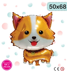 Balon Foliowy Piesek Złoty  (50cm*68cm)