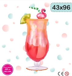 Foil Cocktail Balloon (43cm*96cm)