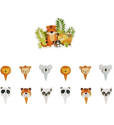 Cake Toppers - Jungle Animals