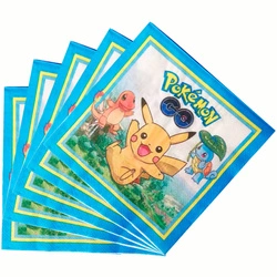 Pokémon GO paper napkins - 20 pcs., 17 x 17 cm