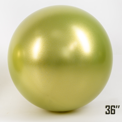 Гігантська повітряна куля 36" CHROME, Fistach (1 шт).)