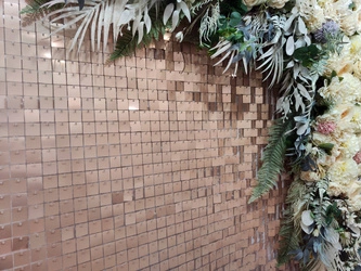Mokka Matte Sequin Panels (30cm*30cm)
