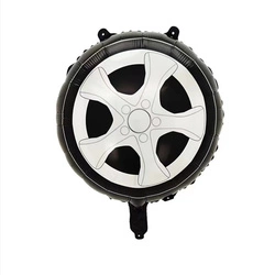 Foil balloon in the shape of a car tire 18" (45cm.)