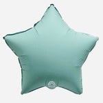 Бірюзова зірка з фольги 18" (45 см).)