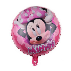 Fóliový balónek Minnie Mouse 18" (45 cm).)