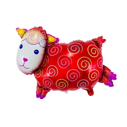Red Sheep Foil Balloon (54cm*74cm)