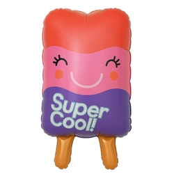 Balon Foliowy Lody. Super Cool (41cm*73cm)