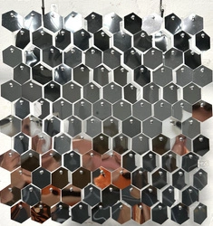 Panele Cekinowe Srebrne  (30cm*30cm)