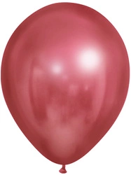 Balloons 12" Chrome, Red Rose (50 pcs./package.)