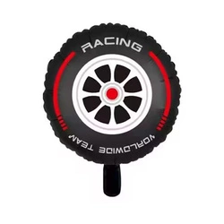 Foil balloon in the shape of a racing wheel 18" (45cm.)