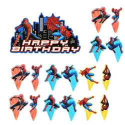 Spider-Man tématické dort toppers - narozeninová akce!