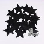 Konfety pro balónky Stars Black 35mm. (50g.)