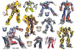 Dětské tetování Transformers (1 ks)
