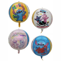 Balon foliowy 4D Lilo i Stitch 18 cali (45 cm) – urocza dekoracja