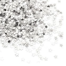 Silver Star Balloon Confetti (50g.)