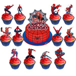 Polepy na dorty a cupcaky - motiv Spider-Mana