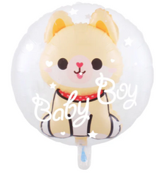 Fóliový balónek Baby Boy Cat (60cm*69cm)