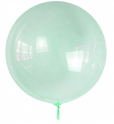 Balon Bubbles Zielony (18 cali)