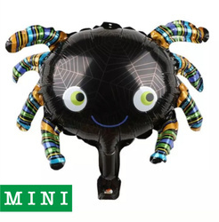 Mini halloweenský fóliový balónek Spider