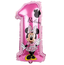 Balon Foliowy Cyfra 1 Minnie (35cm*80cm)