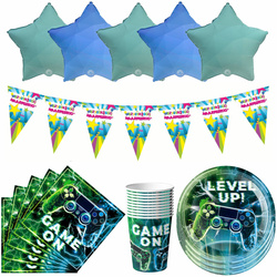 Game On Birthday Set - Level Up (46 items)