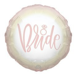 bride 18" (45cm) foil balloon.)