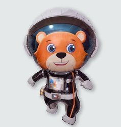 Фольгована кулька Космонавт Плюшевий ведмедик (61см*88см)