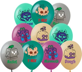 Roblox printed rubber balloons (10 pcs.)