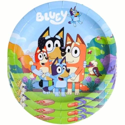 Bluey paper plates - 10 pcs., fairy tale theme