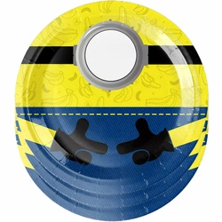 Paper plates Minion party decoration 10 pcs.