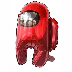 Foil Balloon 55cm. Among US, Human Red