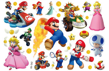 Tatuaże dla Dzieci Mario  (1 szt)