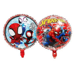 Oboustranný fóliový balónek Spider-Man 18" (45 cm).)