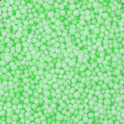 Zelené polystyrenové kuličky Macaron pro balónky Bubbles (0.5l.)
