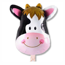 Fóliový balónek s krávou (78 cm * 90 cm)
