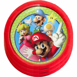 Super Mario paper plates - 10 pieces