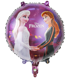 Fóliový balónek Frozen Elza, Anna 18" (45cm).)