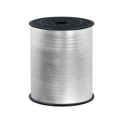 Stuha pro balónky Stříbrný chrom (5mm*225m)