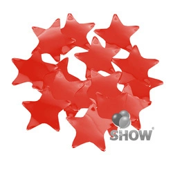 Balloon Confetti Stars Red 35mm. (50g.)