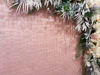 Sequin Panels Pink Macaron (30cm*30cm)