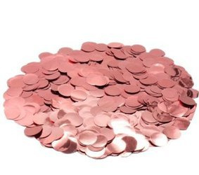 Рожеве золото кругле повітряне конфетті (50г).)