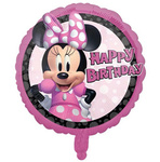 Fóliový balónek Minnie Happy Birthday 18" (45 cm).)