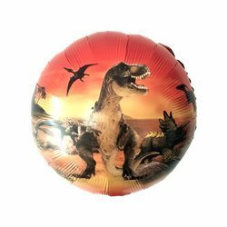 Fóliový balónek Dinosauři 18" (45cm).)