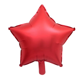 Foil Star Red 18" (45cm.)