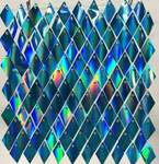 Panele Cekinowe Niebieskie (30cm*30cm)