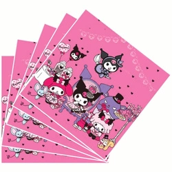 Sanrio paper napkins - Kuromi & friends - 20 pcs.